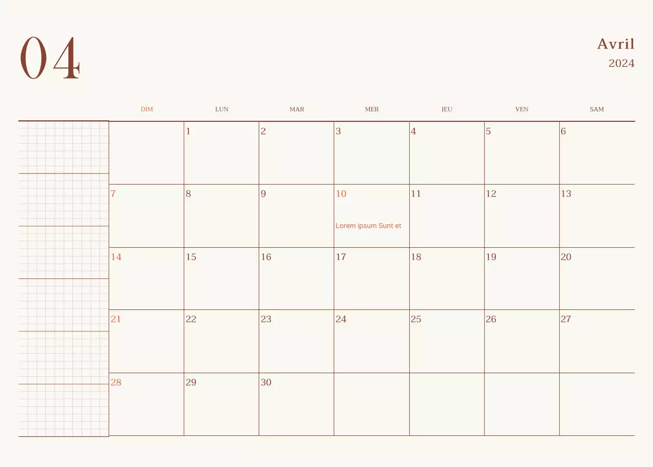 Mise en page de photos de cafés émotionnels en beige et marron