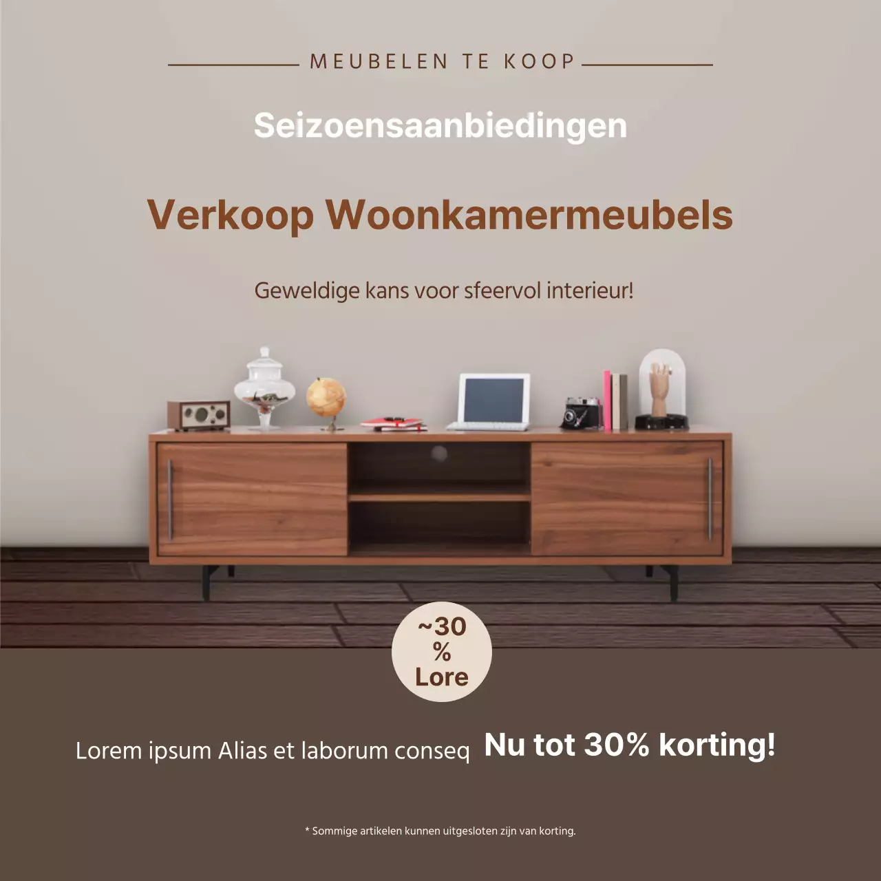 Bruine fotografie belicht nette meubels interieur evenement promotie