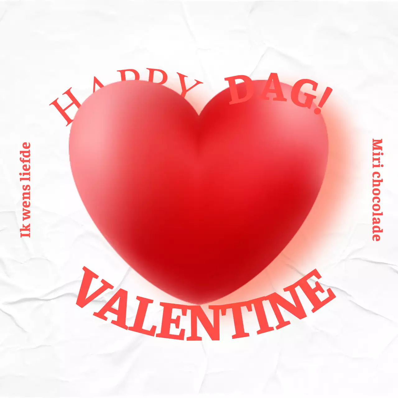 Hartverloop Valentijnsevenement in Rood