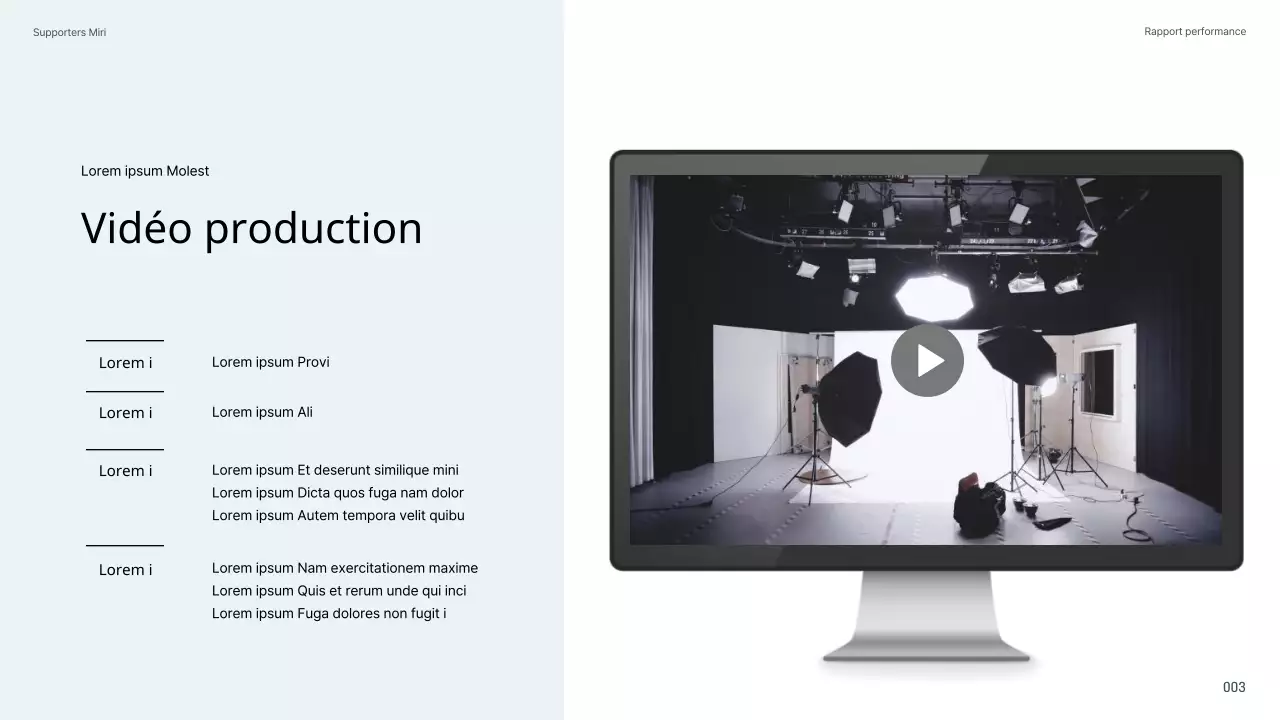 Journal d'activité des supporters simple, bleu clair