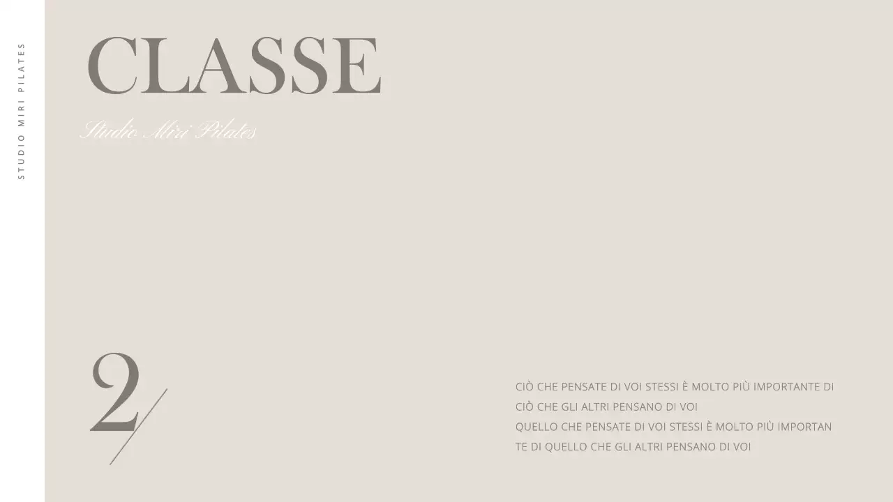 Una moderna introduzione al Pilates in beige e marrone