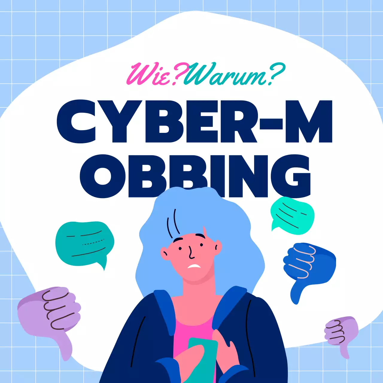 Cybermobbing CardNews