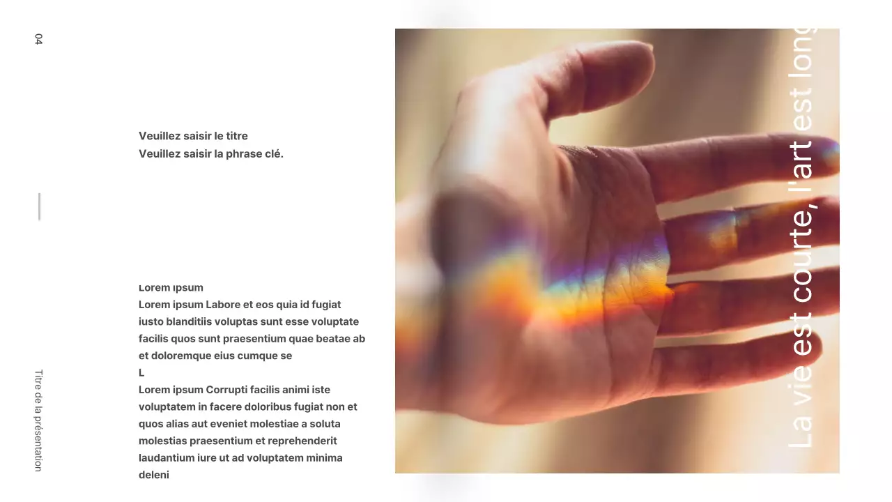 Présentation du portefeuille