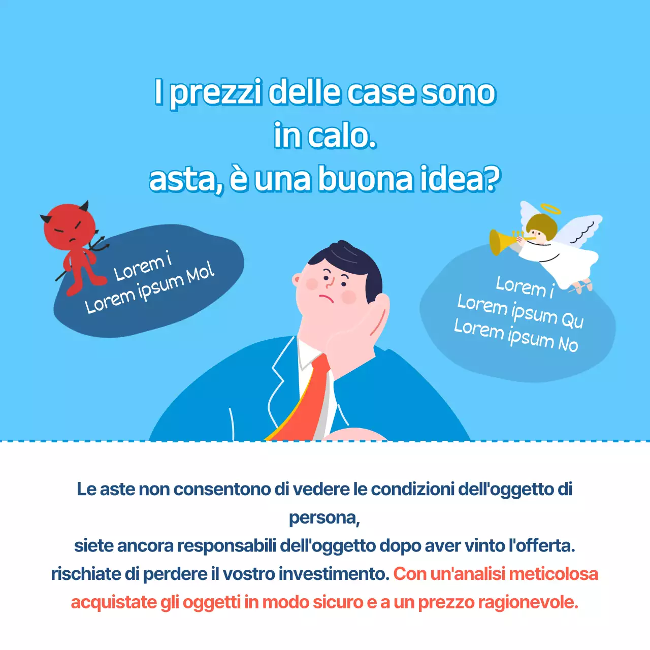 Consigli per fare un'offerta per un appartamento blu chiaro