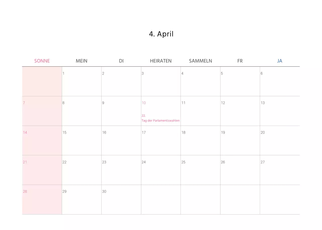 Pastell saubere Illustration Kirche