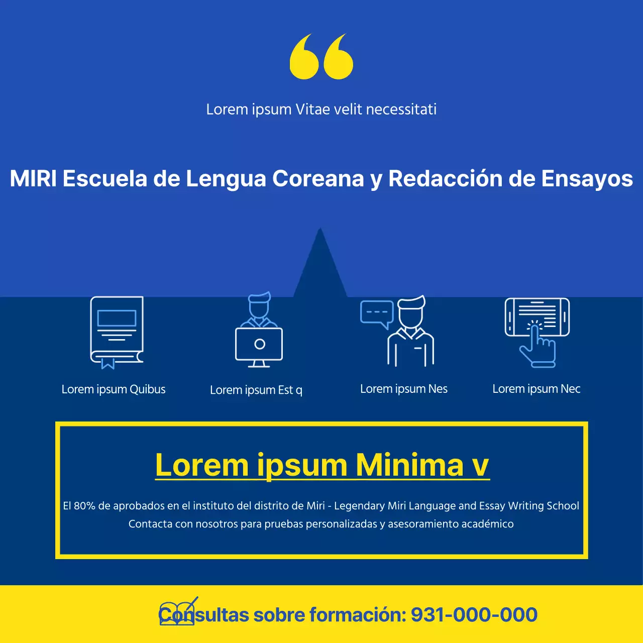 Análisis de las tendencias de rendimiento de las escuelas hagwon azules y amarillas