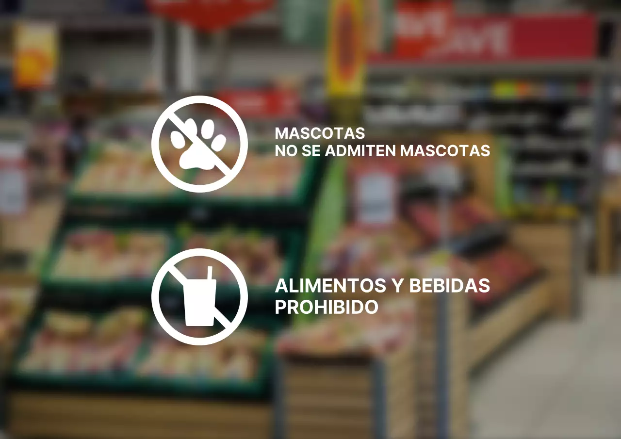 Señalización sencilla y estilizada para su negocio