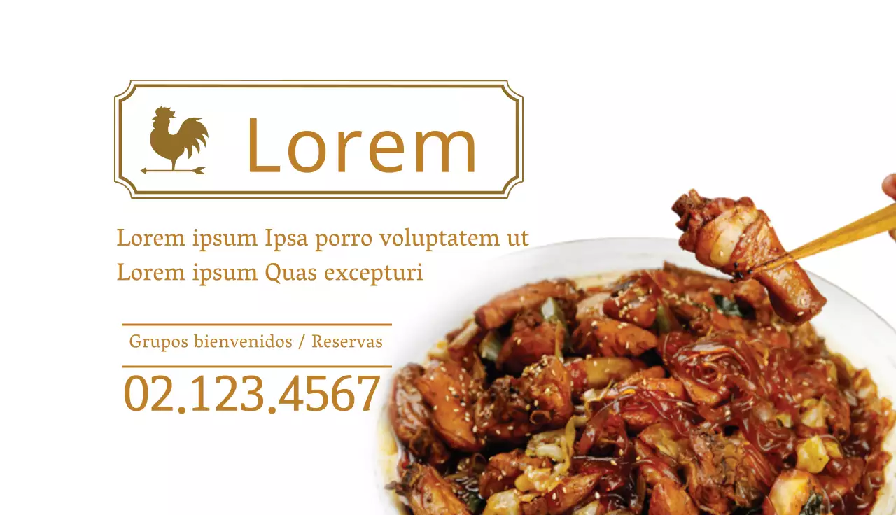 La foto marrón destaca el pollo al vapor tradicional de los restaurantes