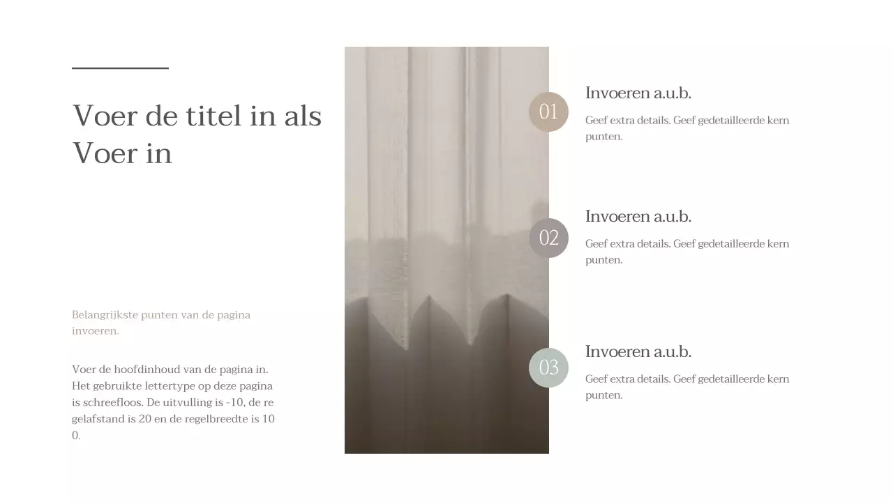 Agendakaart ontwerp met een eenvoudig emotioneel concept