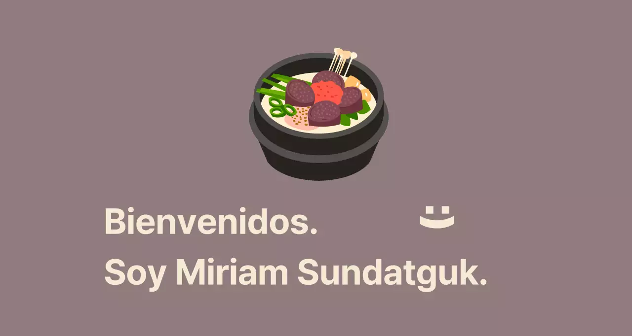 Sundaegukbap restaurante Balsat con sundaeguk sobre un fondo de judías rojas