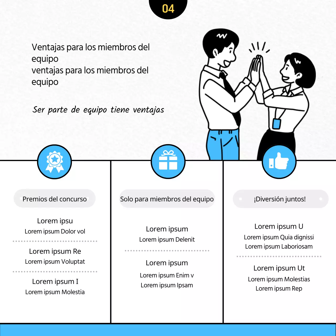 Se buscan miembros para un concurso de ilustración en azul claro y limpio