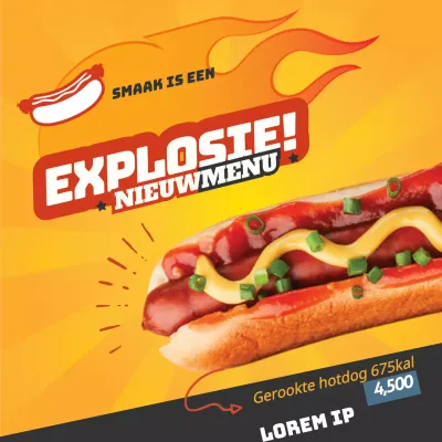 Hotdog smaak