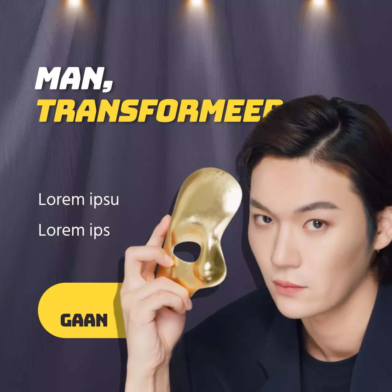 Man, getransformeerd