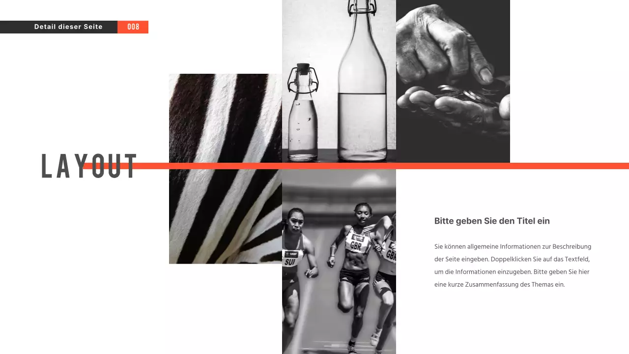 Schwarz-Weiß-Präsentationen