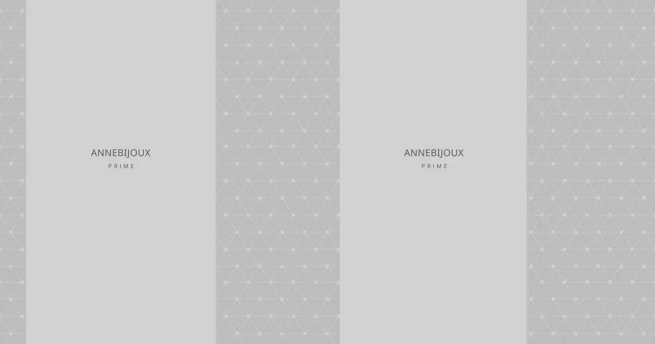 Bijouterie à motif simple gris