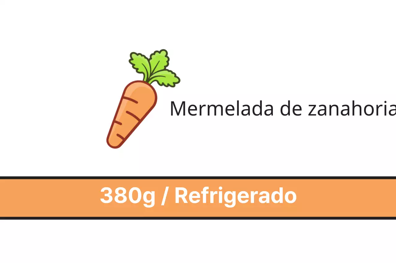 Mermelada de zanahoria