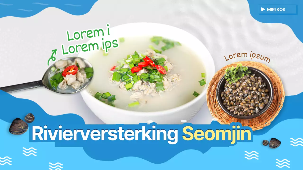 YouTube thumbnail van de koele blauwe golven van de Seomjin rivier Jaehak Bureau