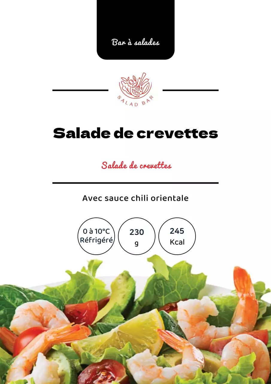 Photo rouge noire poster salade alimentaire