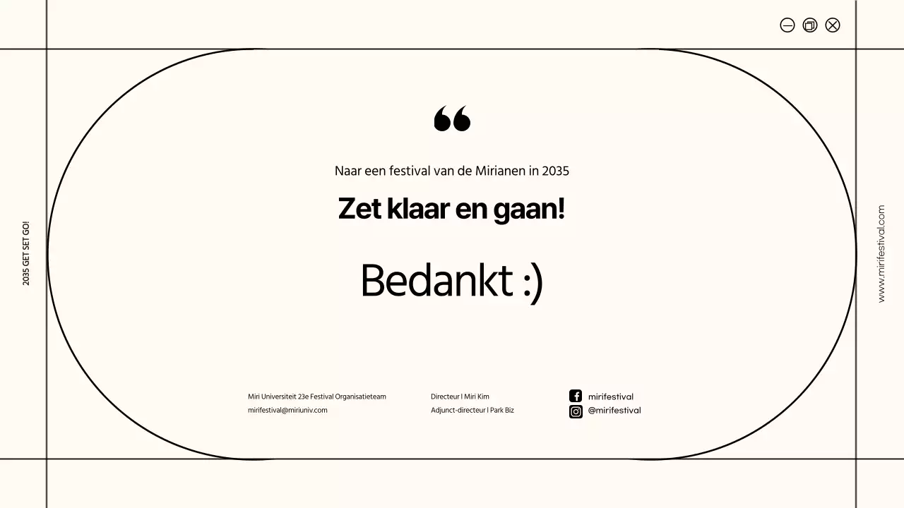 Ivoren en gele lijnen markeren voorstel universiteitsfestival