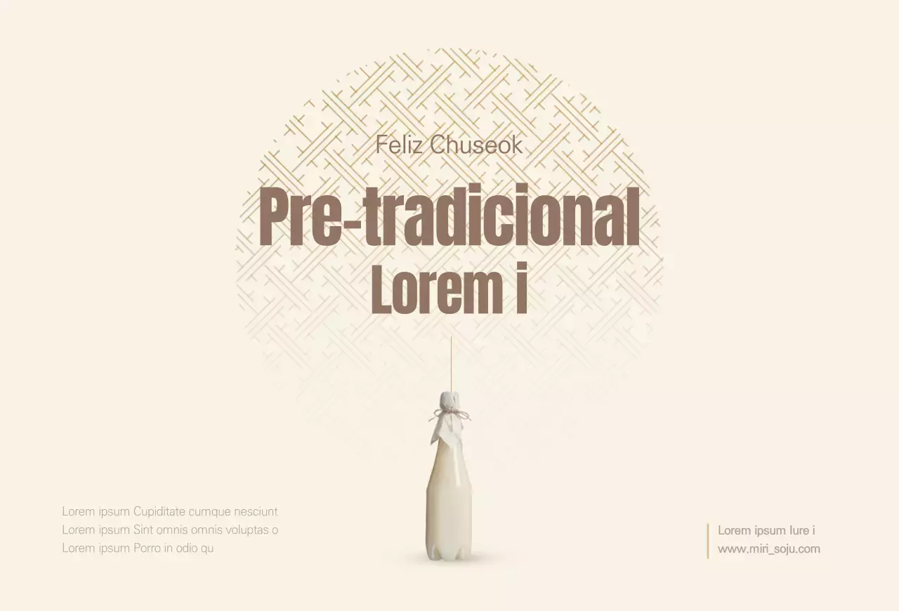 Postales tradicionales en tonos beige