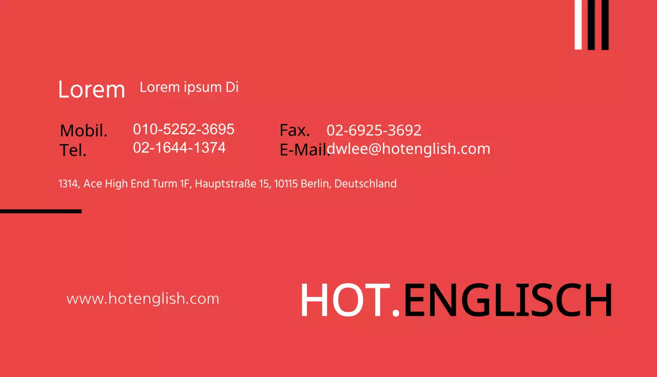 Hot.English