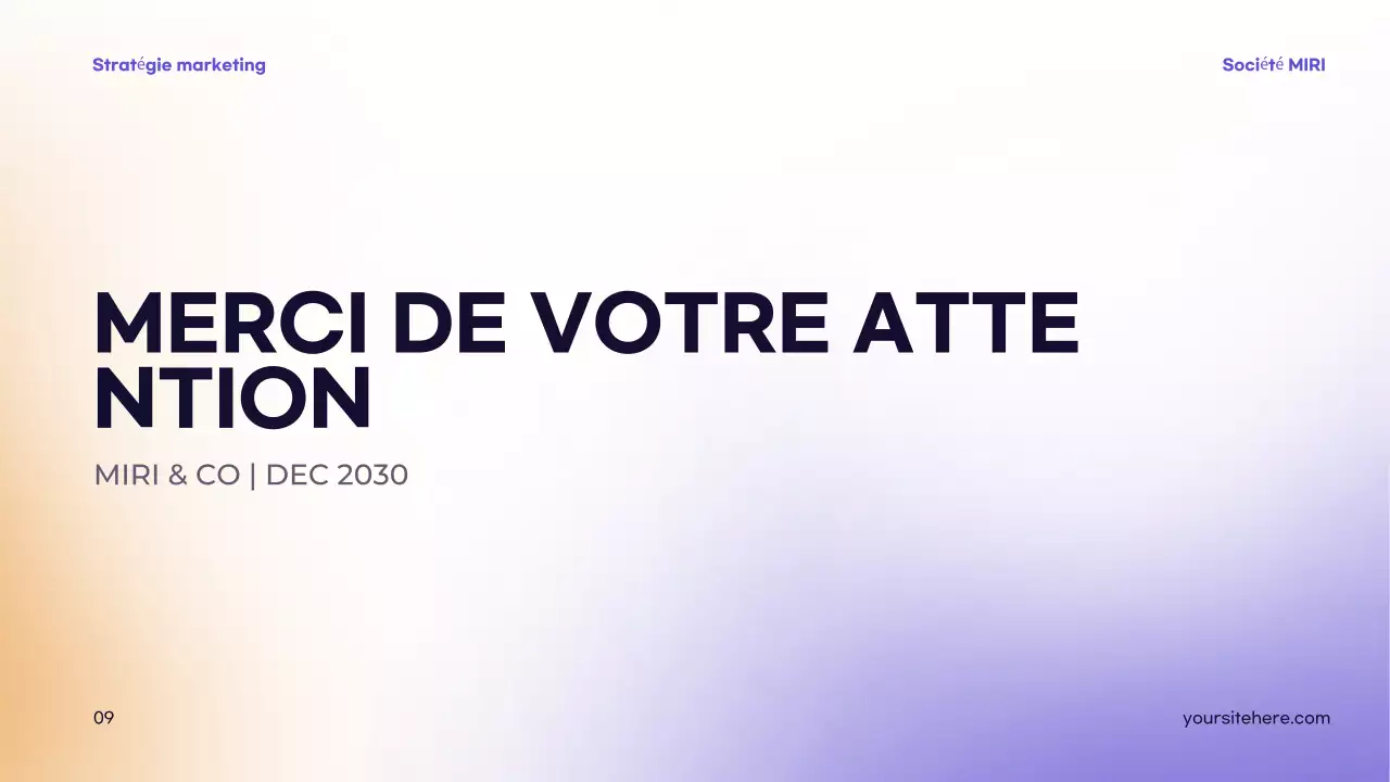 présentation de la stratégie moderne pourpre