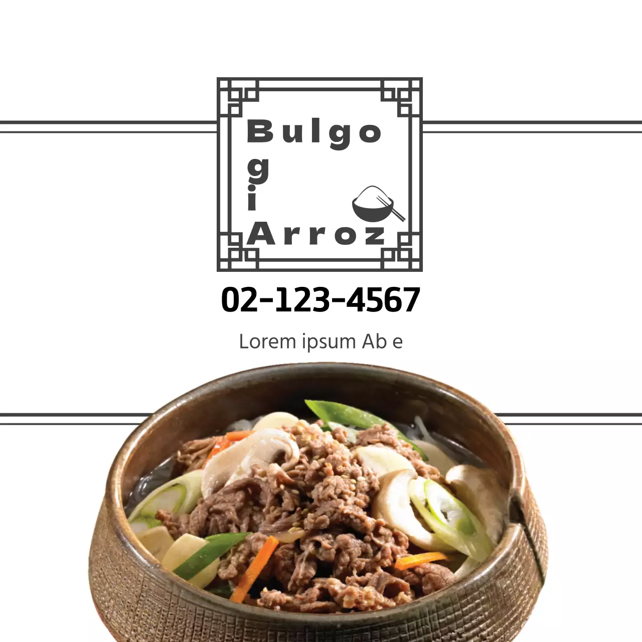 Comida bulgogi