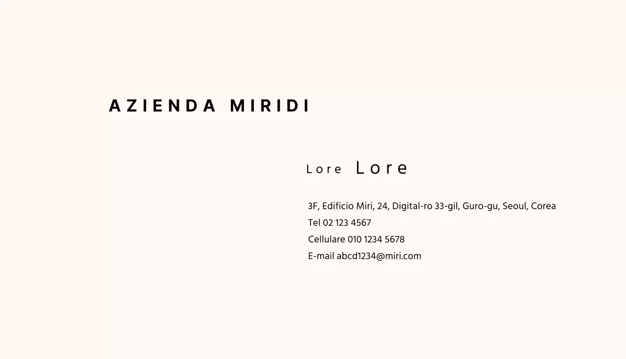 Azienda geometrica pastello