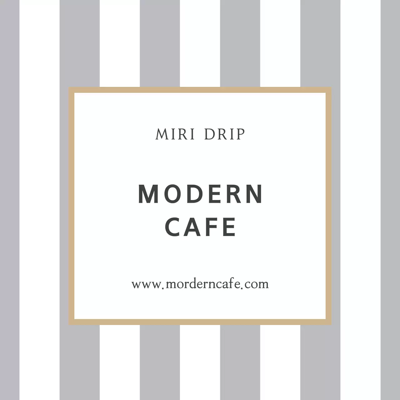 白 シンプル カフェ 看板 ファンシーバナー