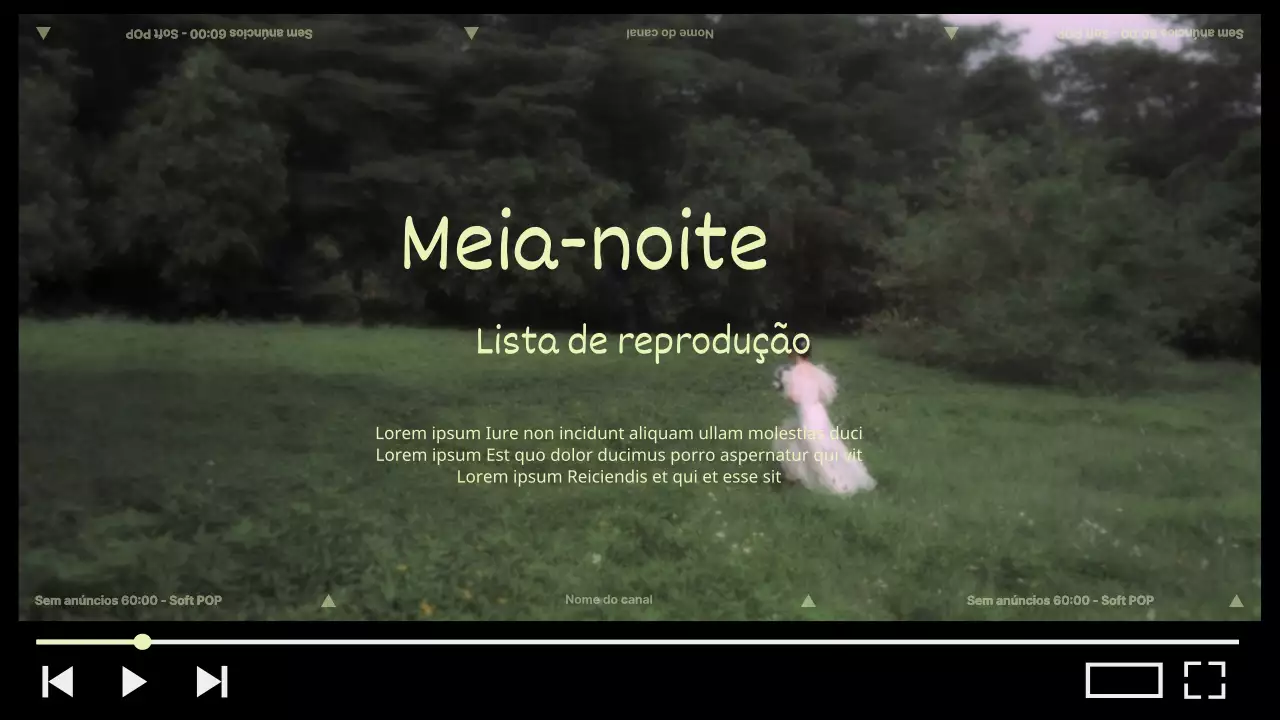 Lista de reprodução de música sentimental vintage verde e preta Miniatura do YouTube
