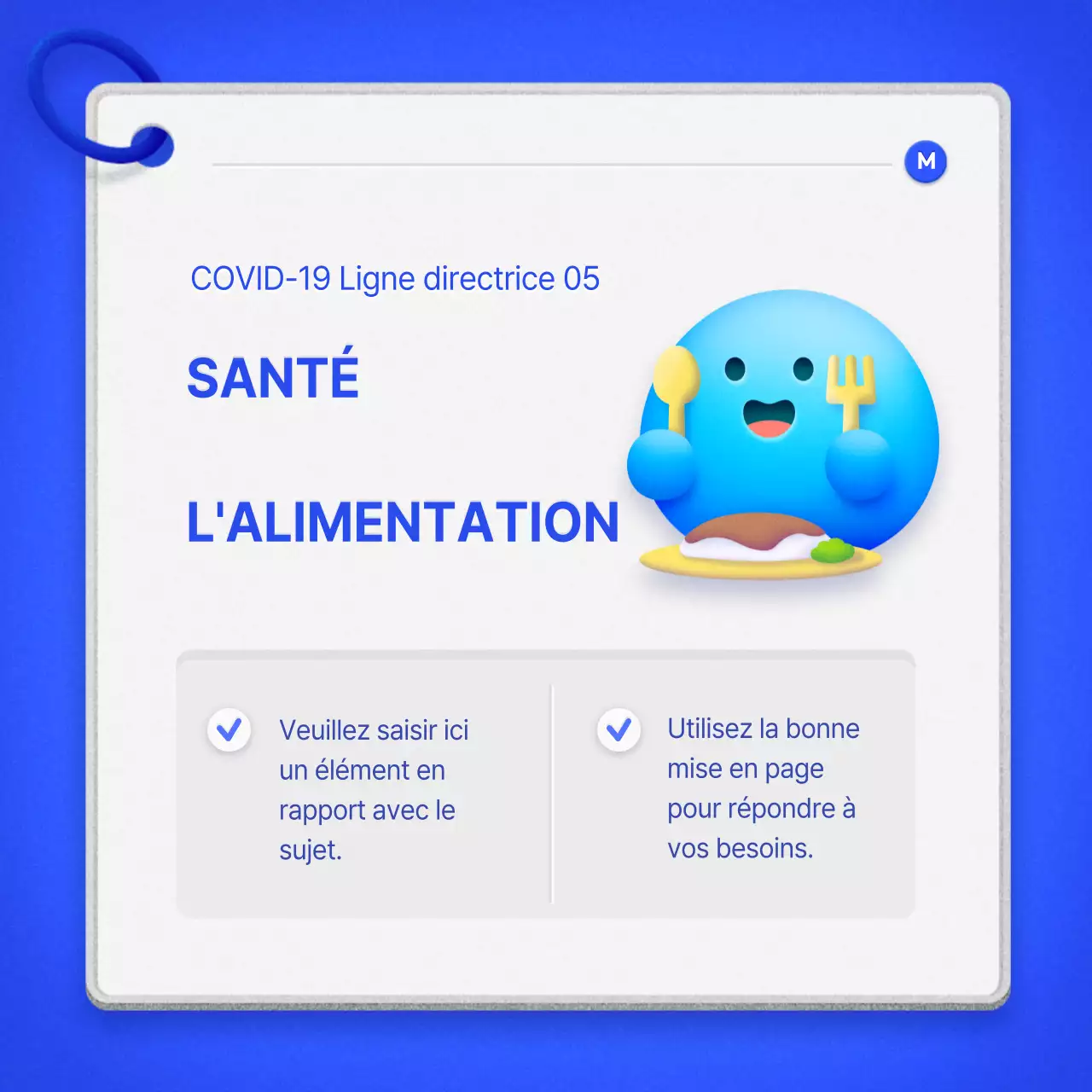 Un guide soigné des soins à domicile avec un concept de carte bleue