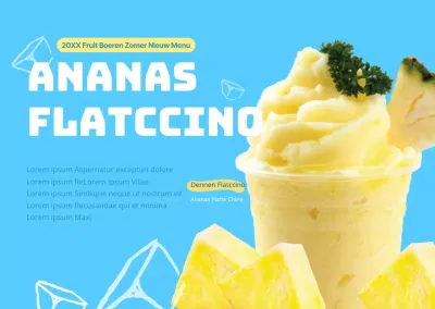 Markeer titels met een tekengevoel Ananassap