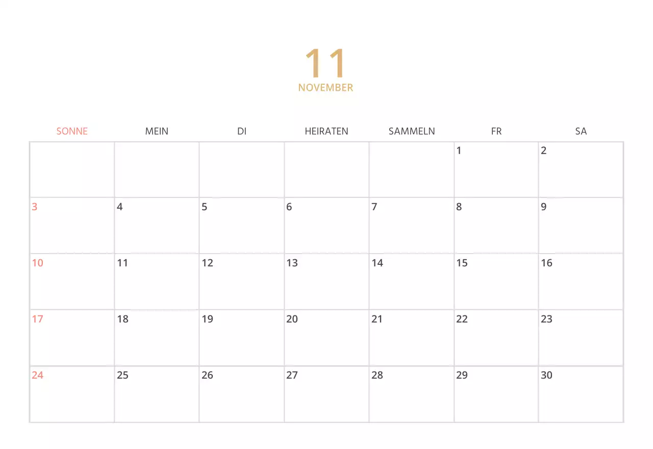 Niedlich illustrierter grüner Tischkalender mit Familienthemen