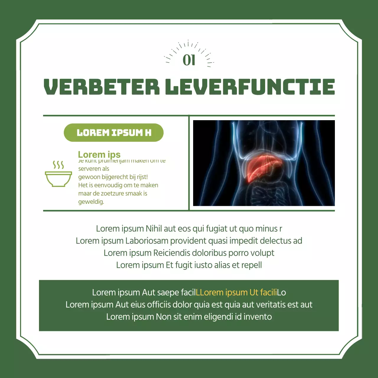 De voordelen van pruimen in een groene omgeving cardnews design