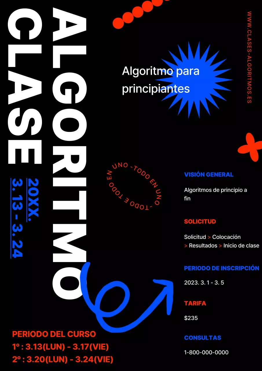 Contratación de ponentes algorítmicos de temática azul y naranja