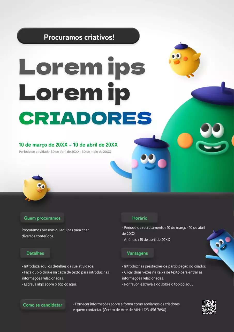 Um guia para anúncios de emprego coloridos e engraçados