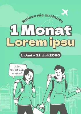 Anwerbung für den Green Travel Club