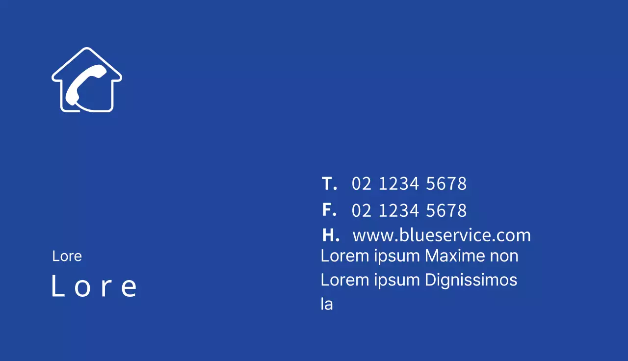 Logo bleu propre centre de consultation entreprise