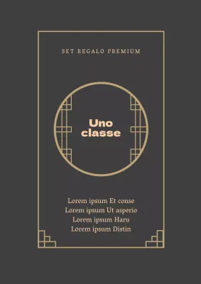 Set di dolciumi per Capodanno nei tradizionali colori del vino e dell'oro