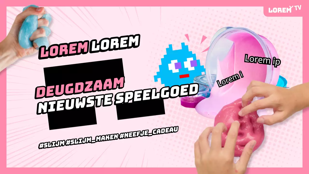 Over de roze speelgoed YouTube thumbnail