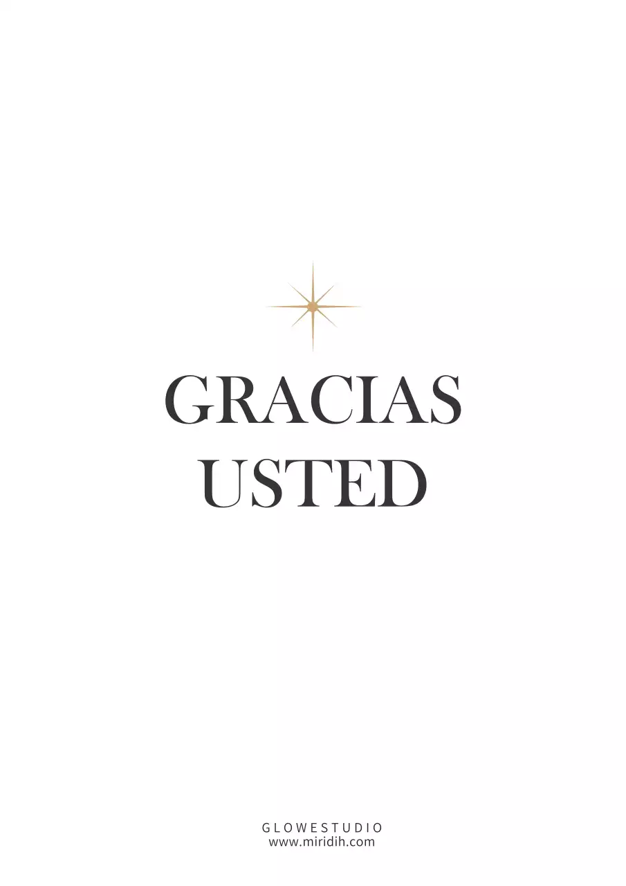 Elegante póster con diseño de agradecimiento al cliente en blanco