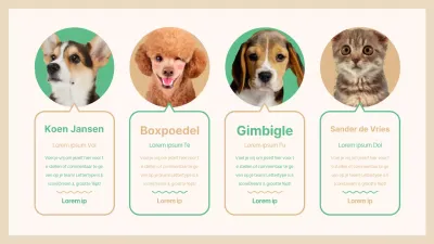 Leuke groene en bruine agenda uitleg infographic