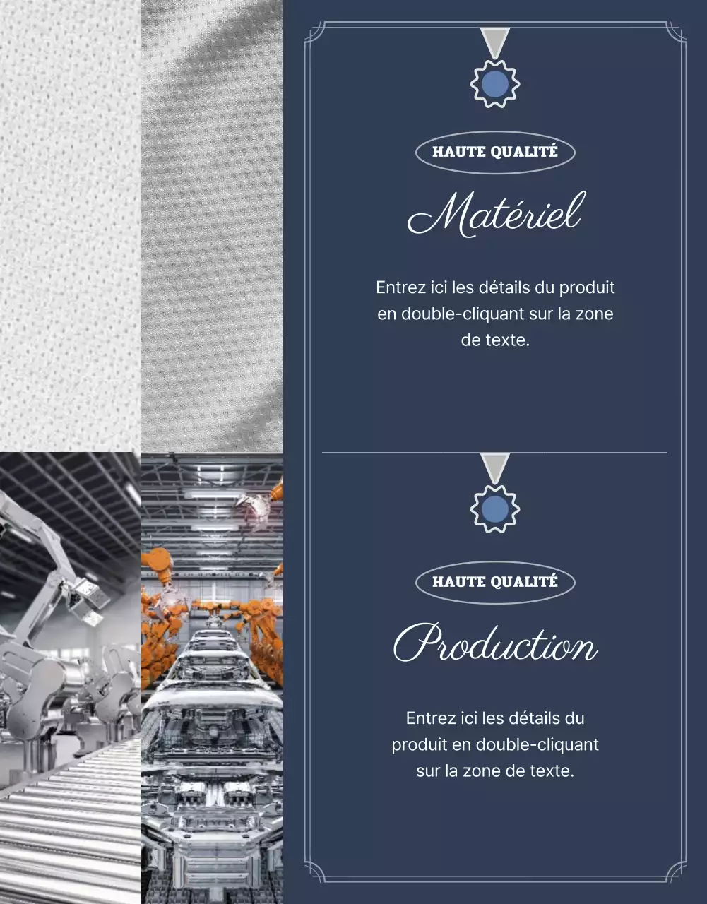 Page de détail de la literie pourpre et grise