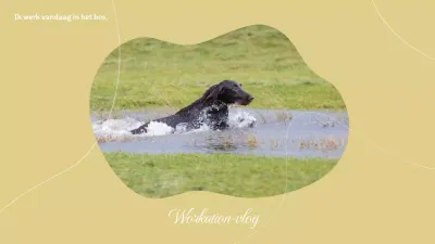 Geel Werkvakantie YouTube vlog thumbnail
