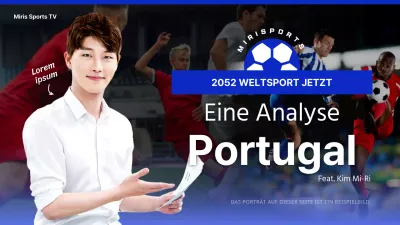 Analyse von Fußballspielen in Blau und Weiß