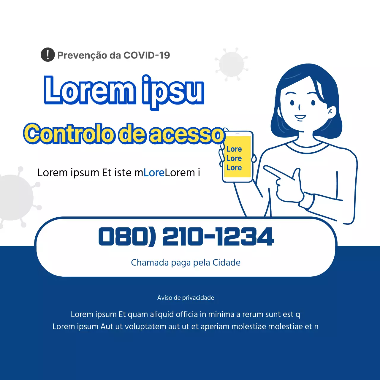 Controlo seguro do acesso às chamadas