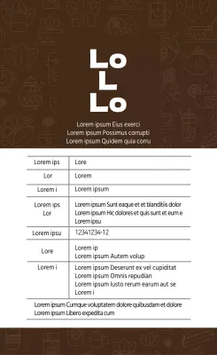 Scritta marroneTè liquido pulito Tè nero