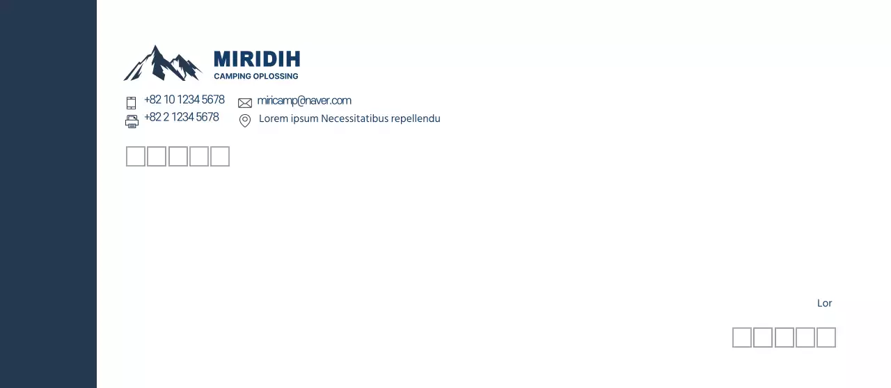 Blauw logo schoon bedrijf