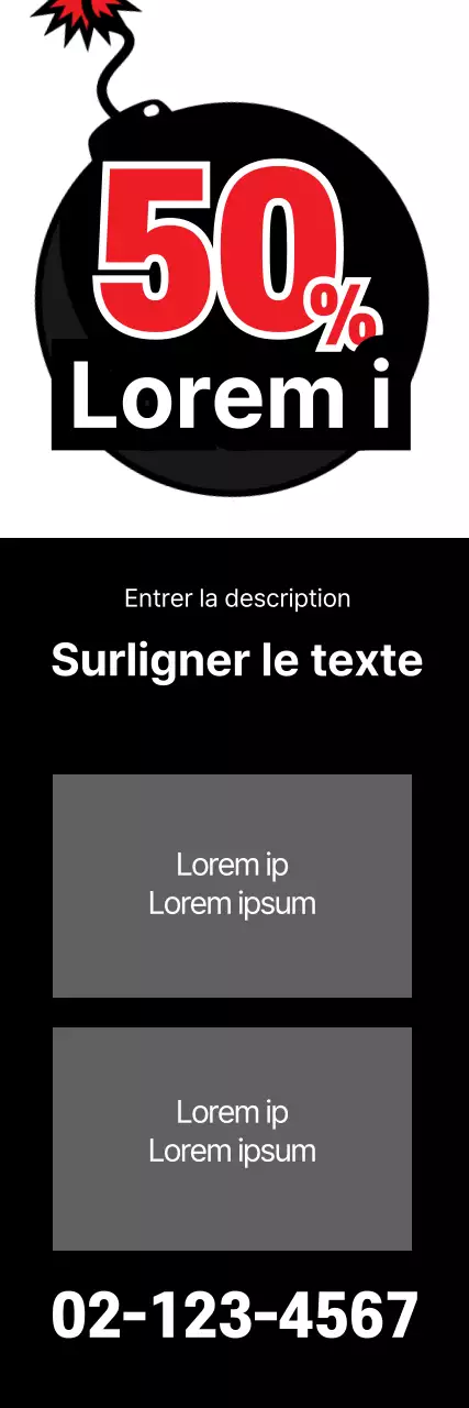 Bombe Sale_Bannière de vignettes