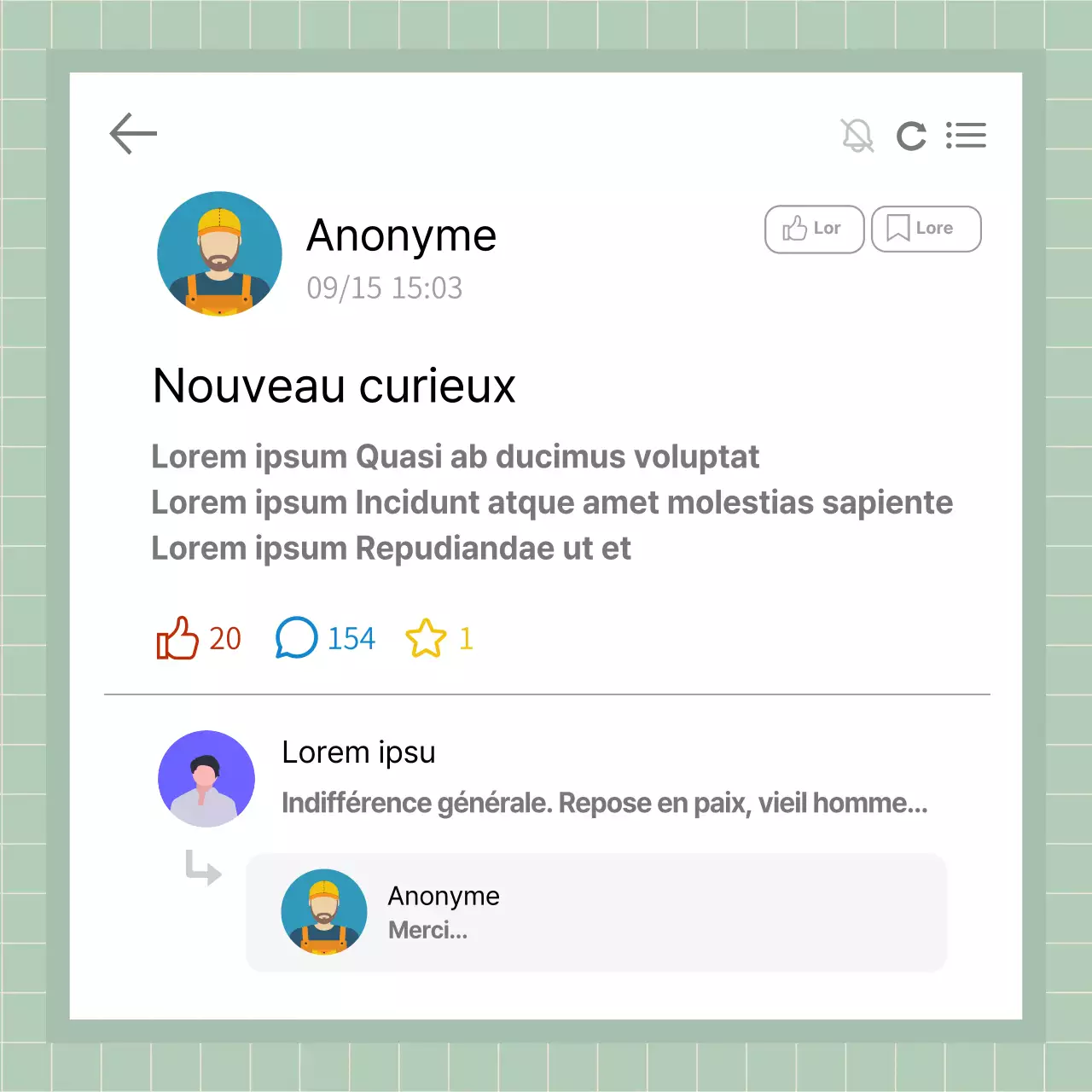 Code de qualité B en menthe et blanc @mintygreen